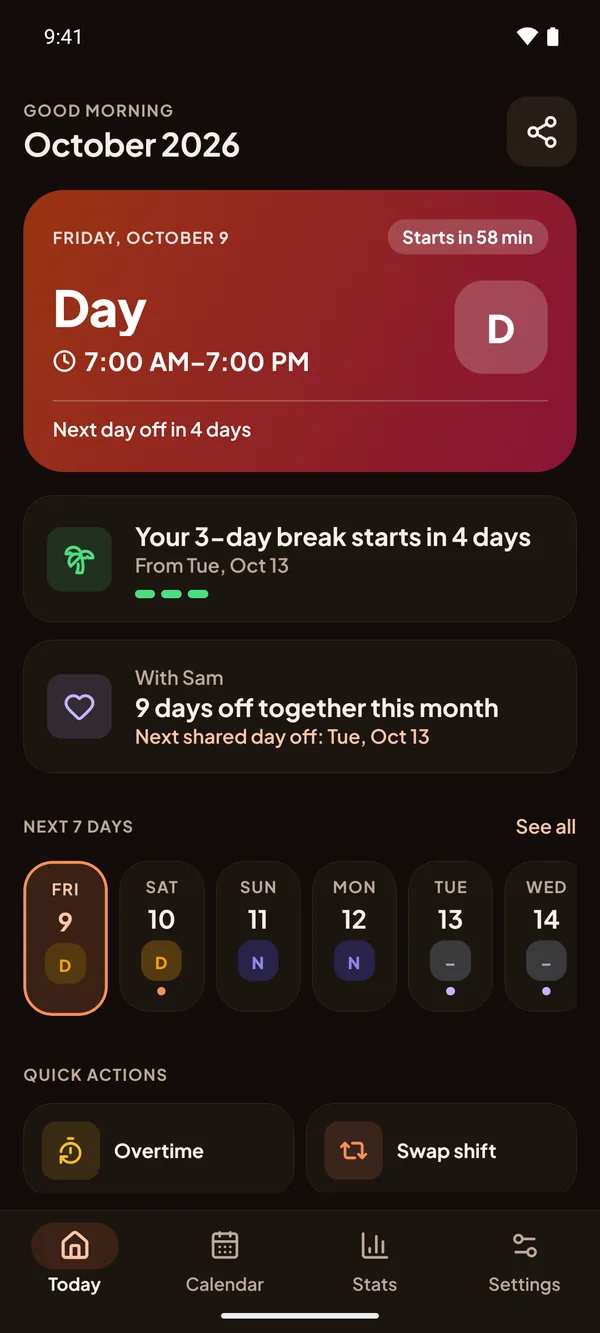 Ember theme, dark